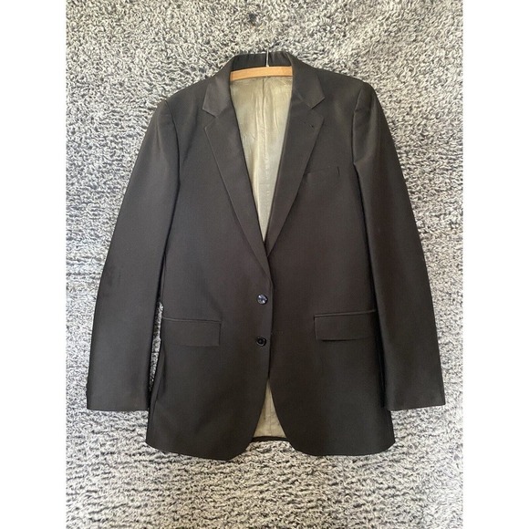 Vintage 70s Warren Sewell Mens Western Retro 2pc Suit Jacket Vest Pants 38/32 - Picture 1 of 16